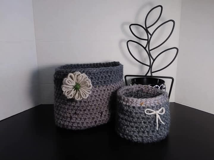 Crochet Decor Basket