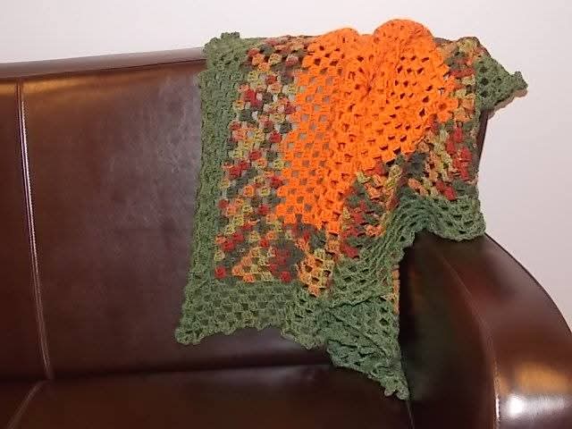 Crochet Lap Blanket Throw