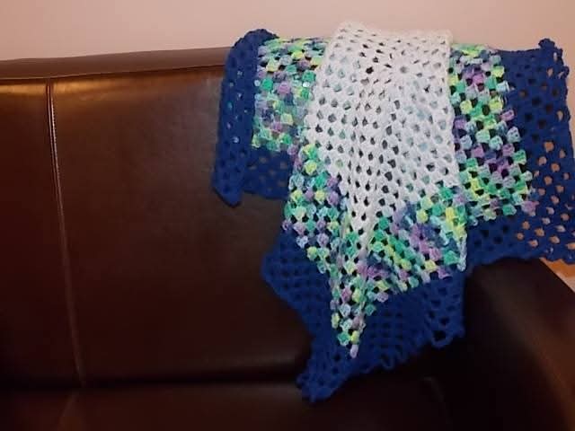 Crochet Lap Blanket Throw