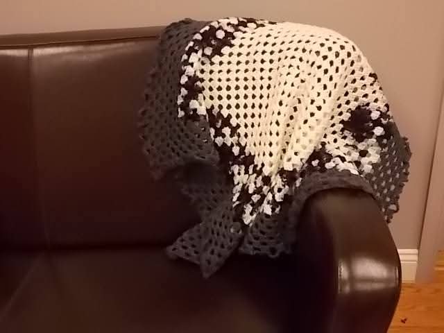 Crochet Lap Blanket Throw