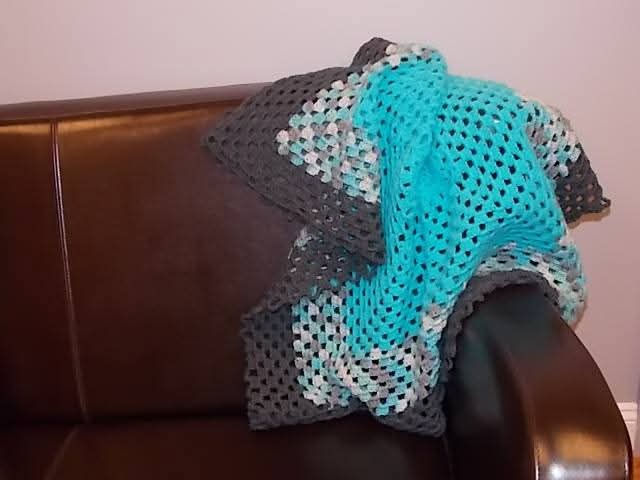 Crochet Lap Blanket Throw