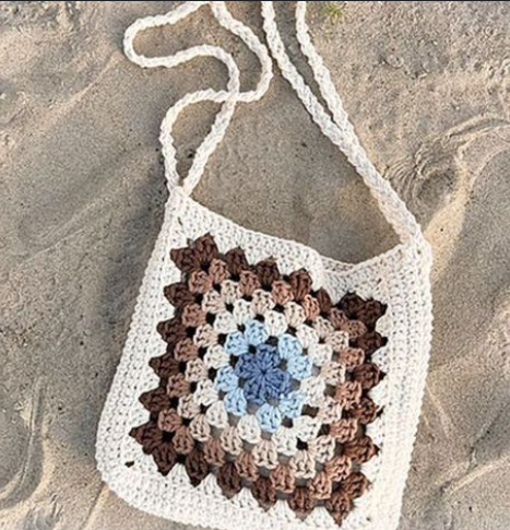 Crochet Crossbody Purse