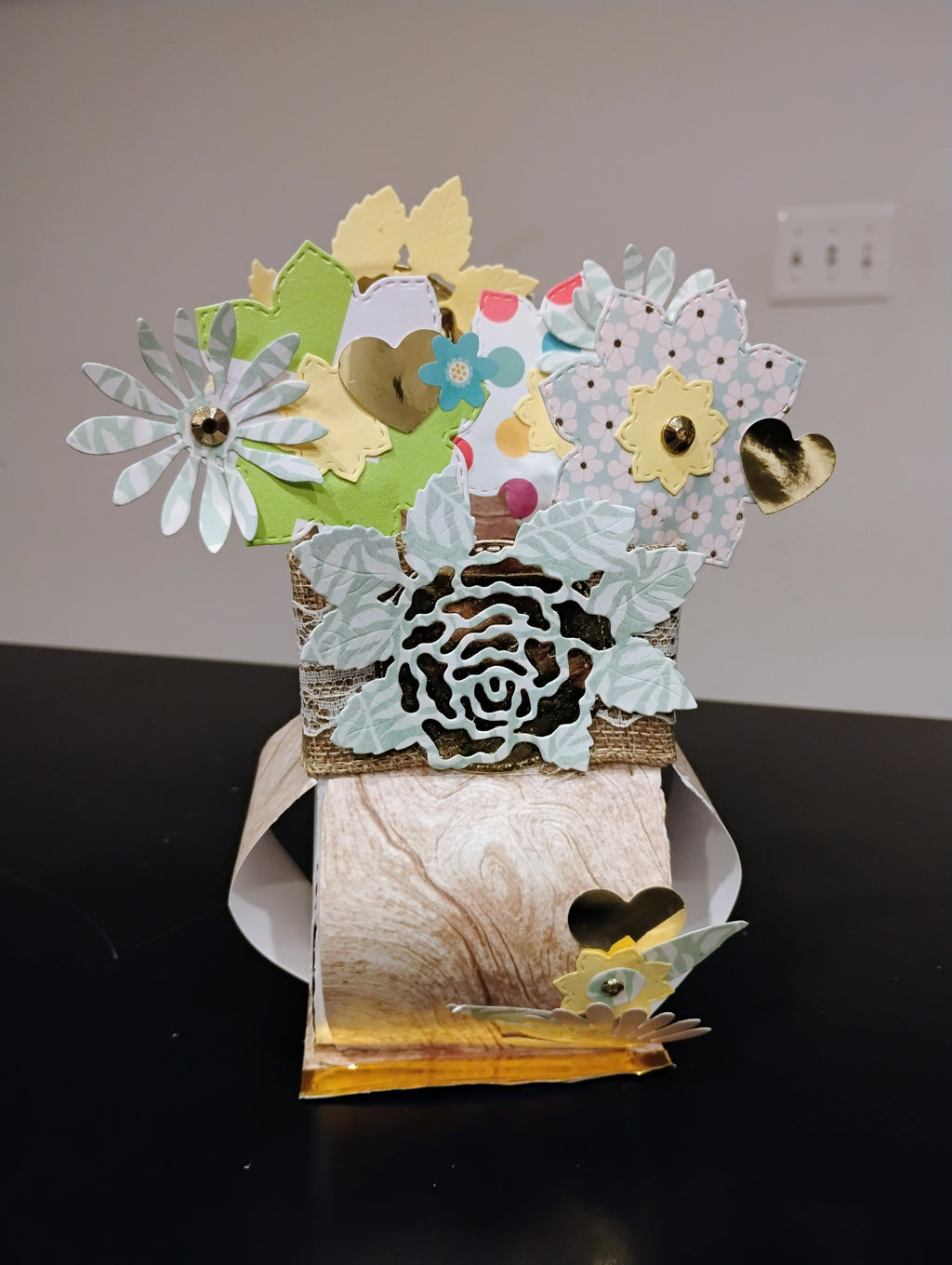 Custom Paper Flower Arrangement