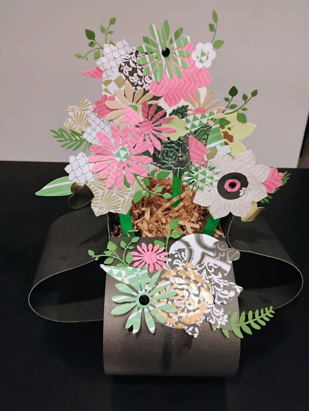 Custom Paper Flower Arrangement